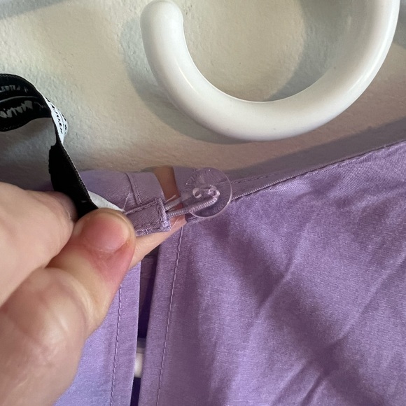 & Other Stories Women US 2 Cotton Stockholm Atelier Purple Embroidered Preppy - Picture 11 of 12